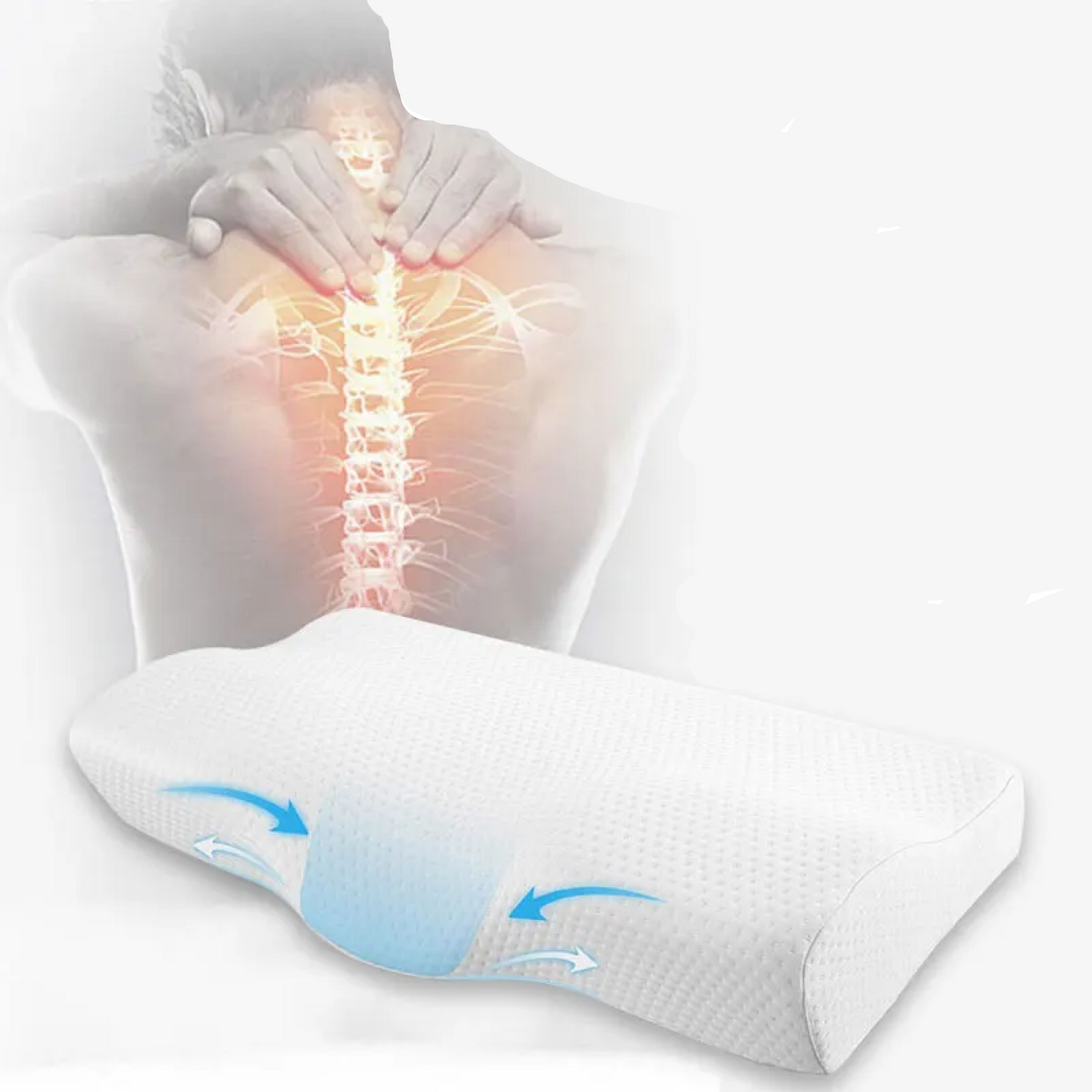 Almohada de Espuma Ortopédica