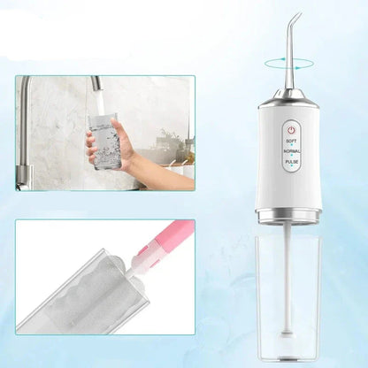 BrilhoJet – Irrigador Dental Portátil Oral